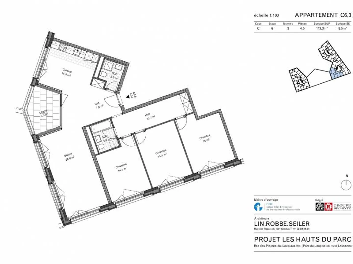 Apartment - Lausanne - Photo 10 of 11