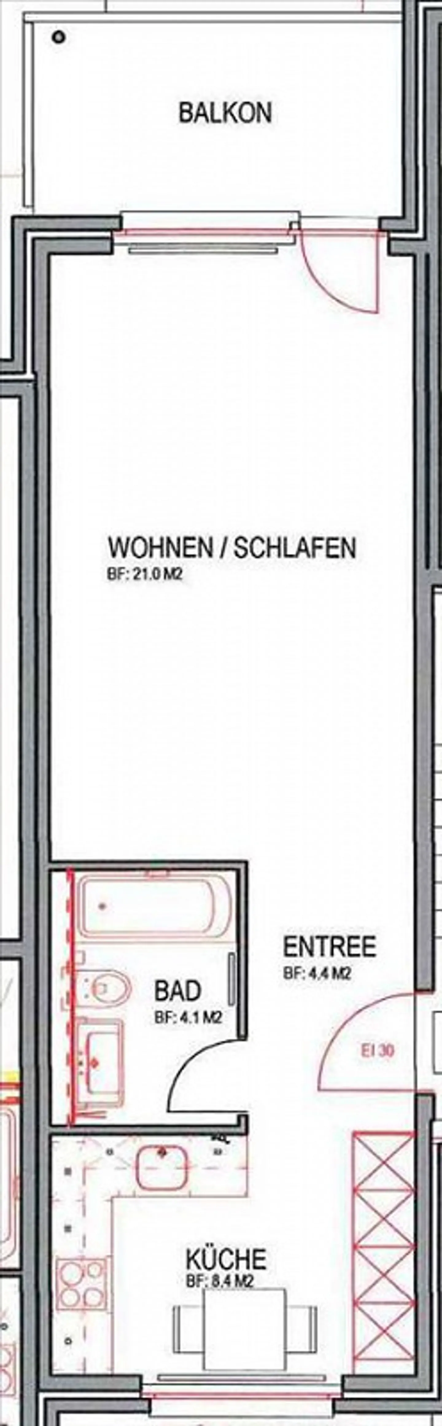 Appartamento luminoso in posizione tranquilla con sole serale! - Foto 6 di 6