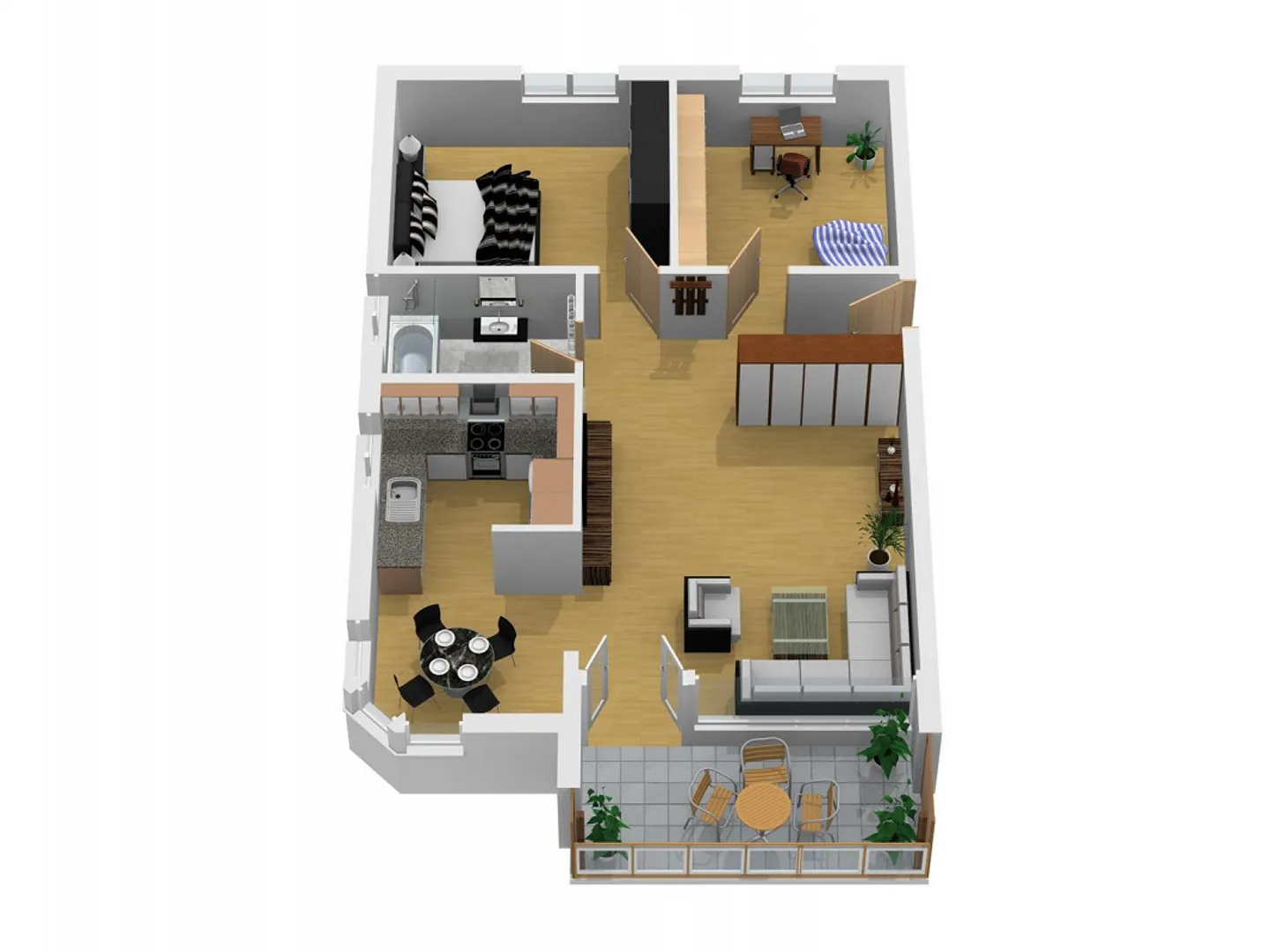 Condominium de 3,5 pièces - Point central - Photo 12 sur 12