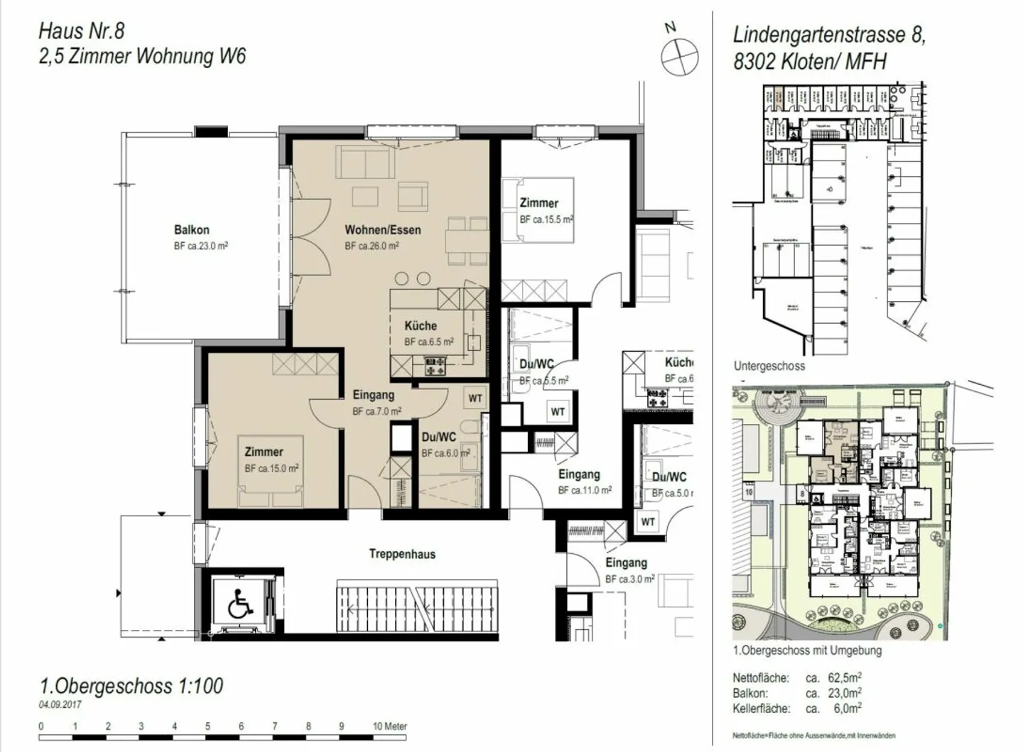 Appartamento accogliente con 2,5 stanze nel centro di Kloten - Foto 12 di 12