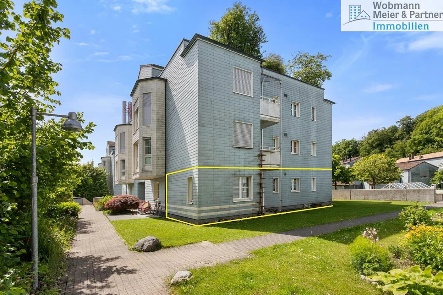 Moderne Gartenwohnung in Zürich - Foto 2 von 7