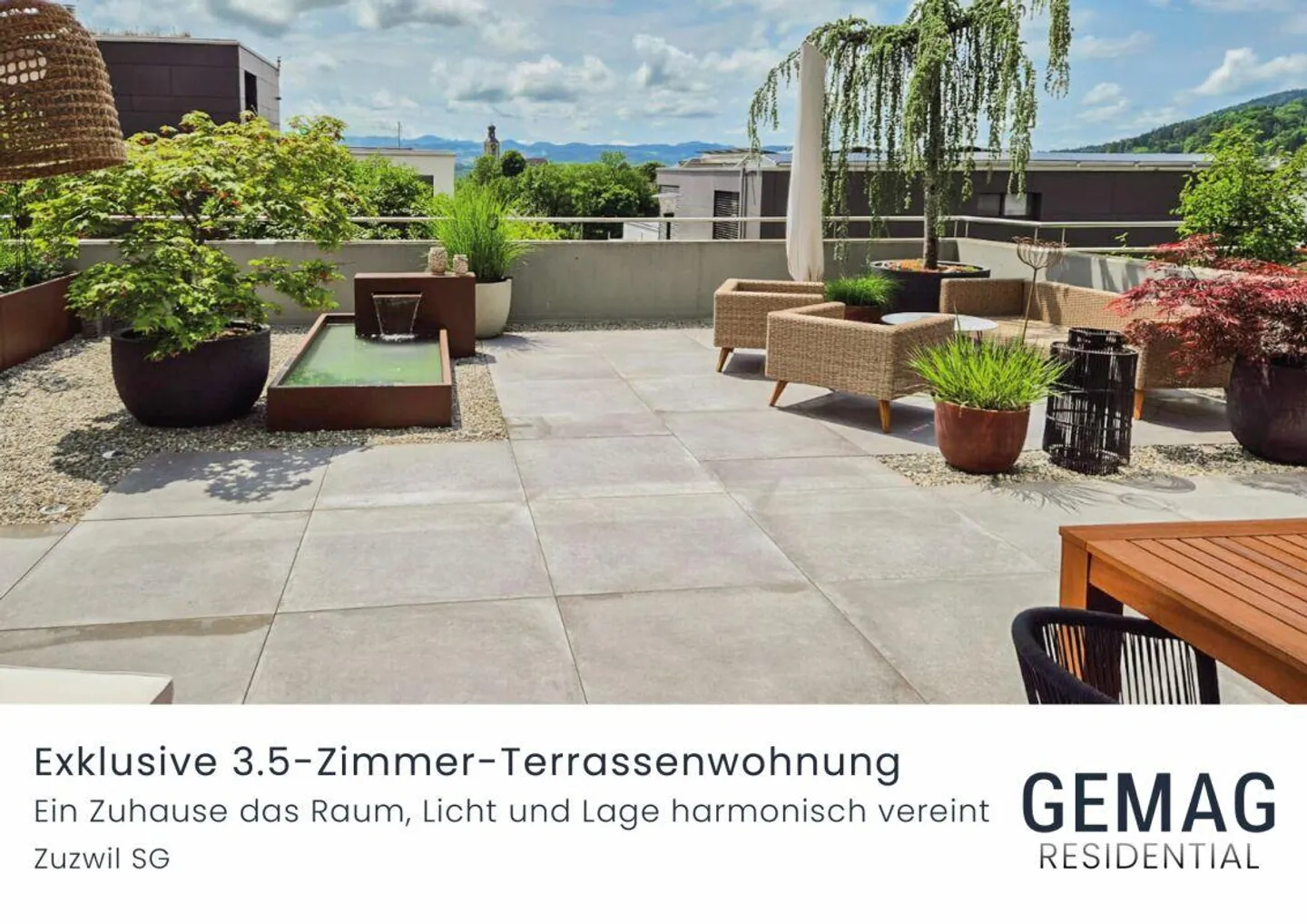 Spacious 3.5-Room Terrace Apartment - Photo 1 of 18