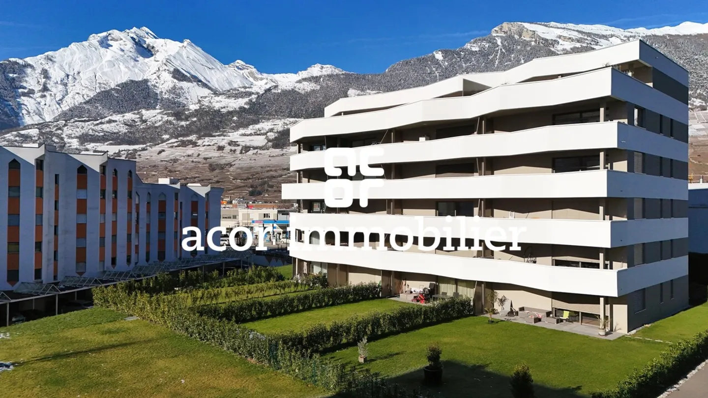 Conthey - Appartamento 3½ locali con grande balcone - Foto 1 di 9