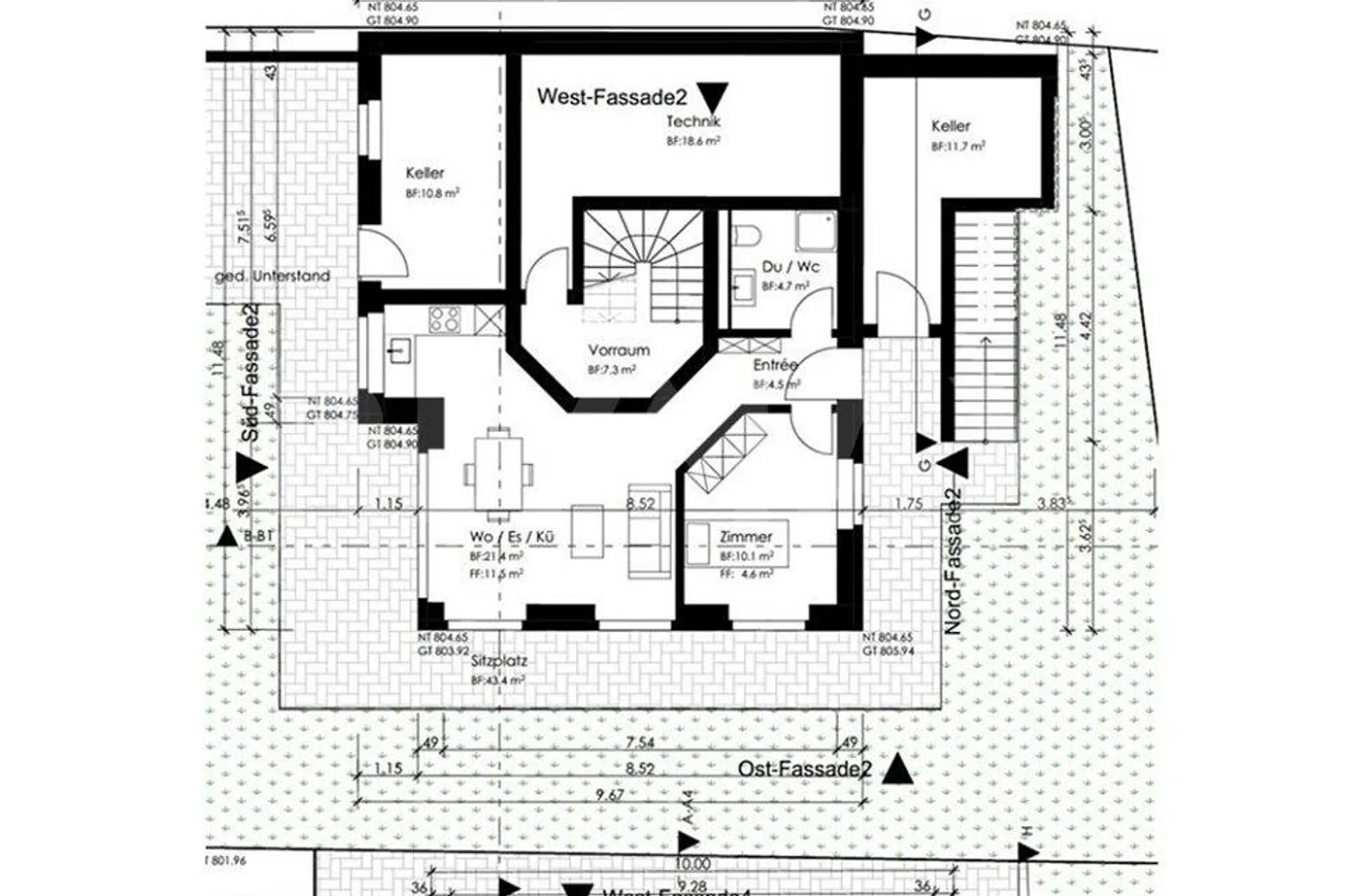 Development "Oberer Bühlweg" House G - 3-Generation House with Apartment - Photo 9 of 12