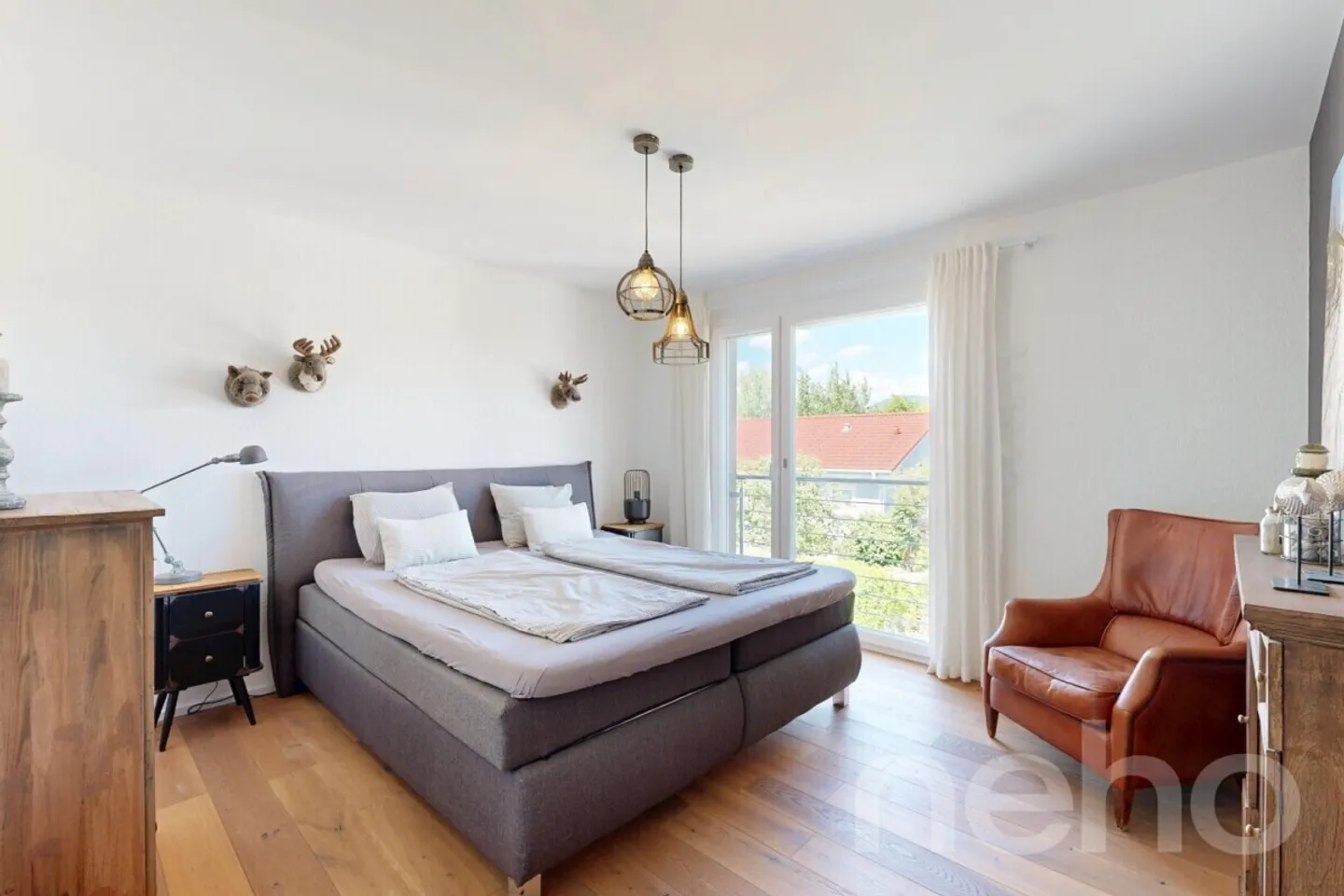 Casa unifamiliare ben tenuta di 5,5 locali con bel giardino a 8213 Neunkirch - Foto 8 di 12