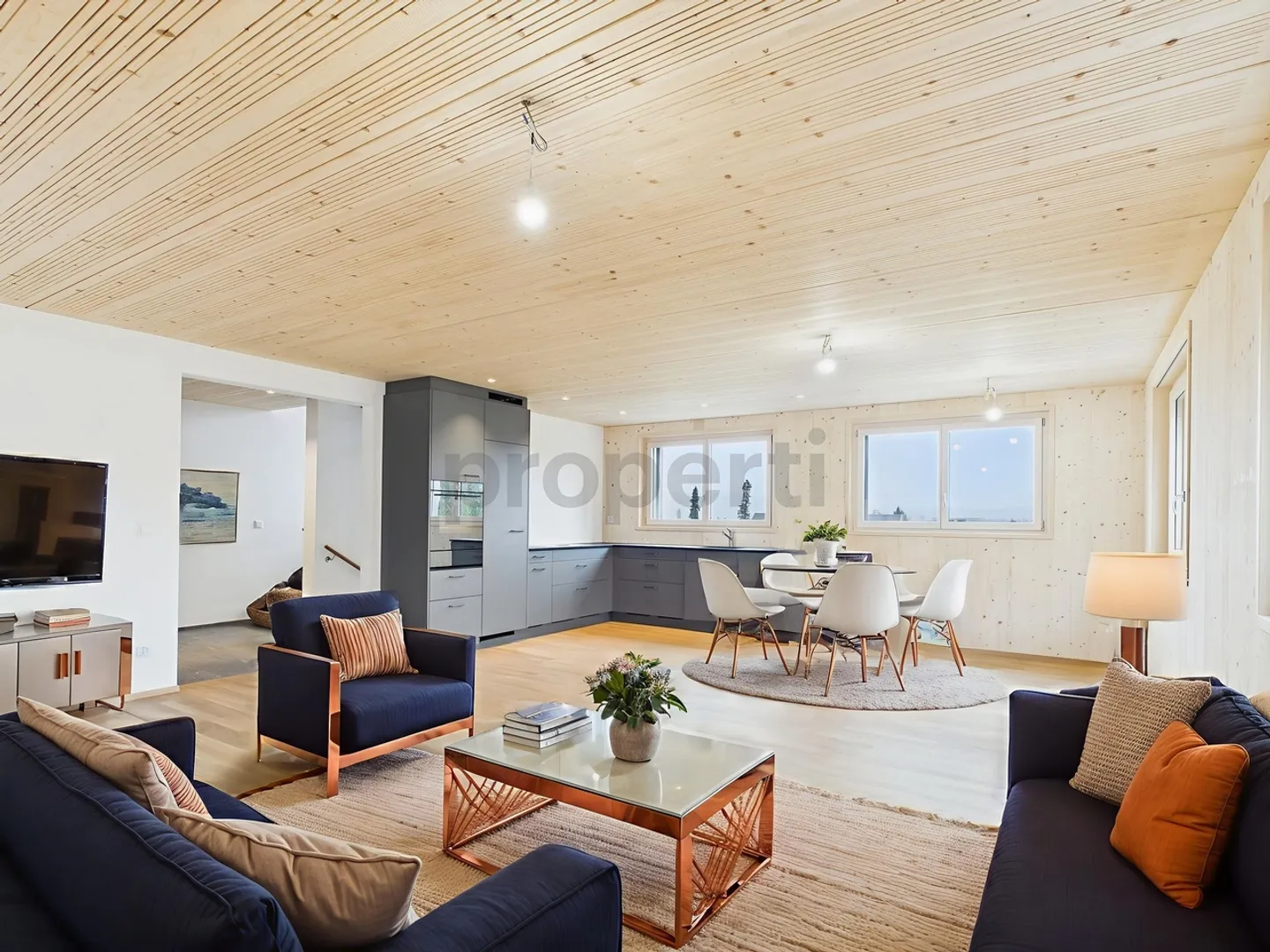 Neubau 4.5-Zimmer Maisonette Wohnung im Grünen in Sulgen - Erstbezug - Foto 1 von 13