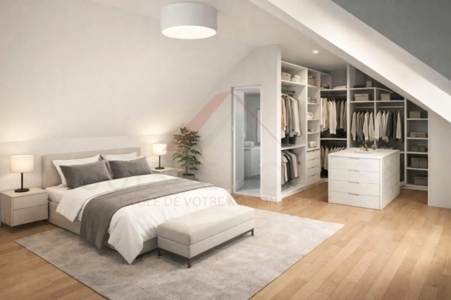 Corban - Exceptional new duplex 5.5 rooms (210 m²) with terrace 25 m², nature view & customizable finishes - Photo 4 of 8