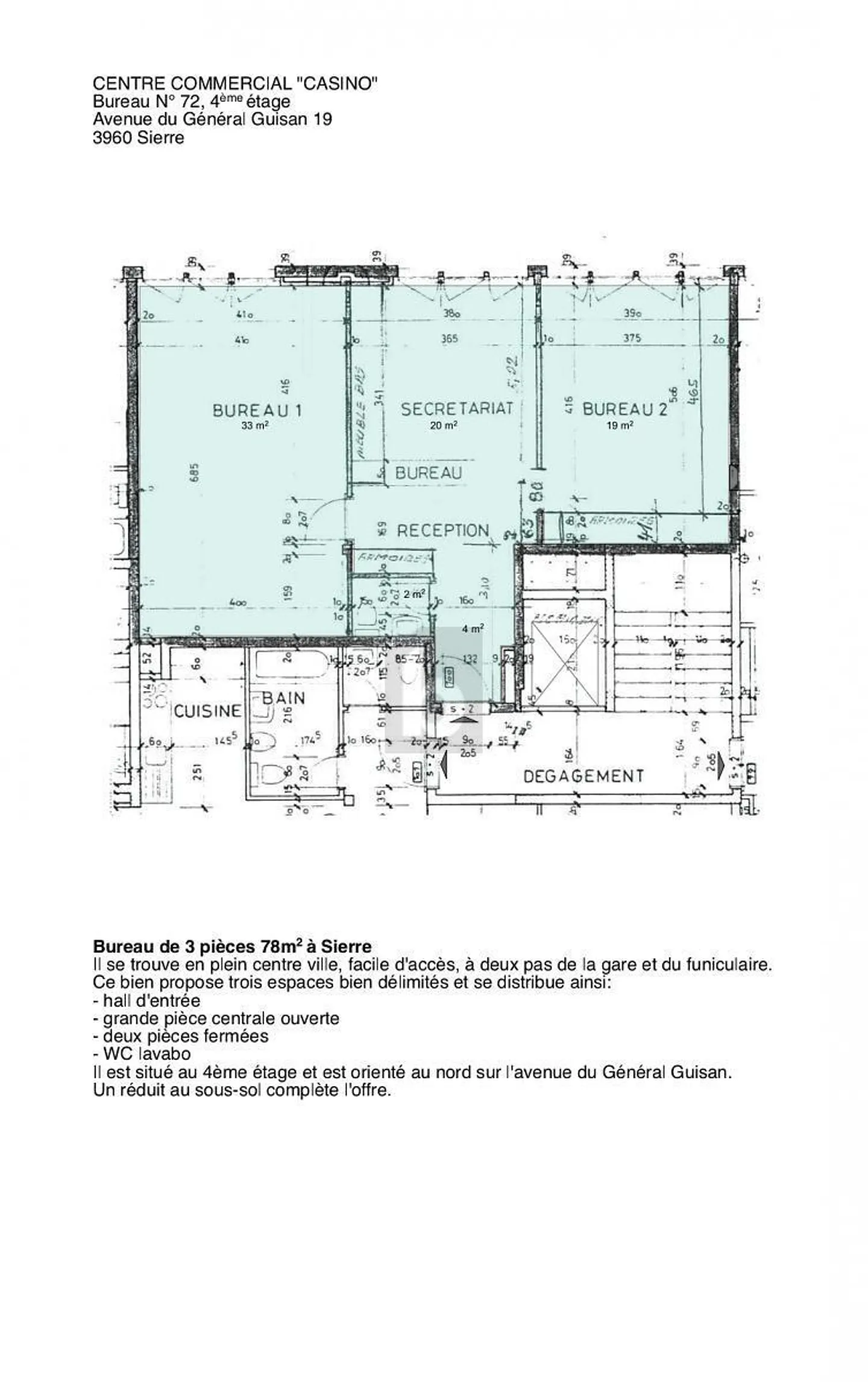 Bureau Central à Sierre - Photo 5 sur 6