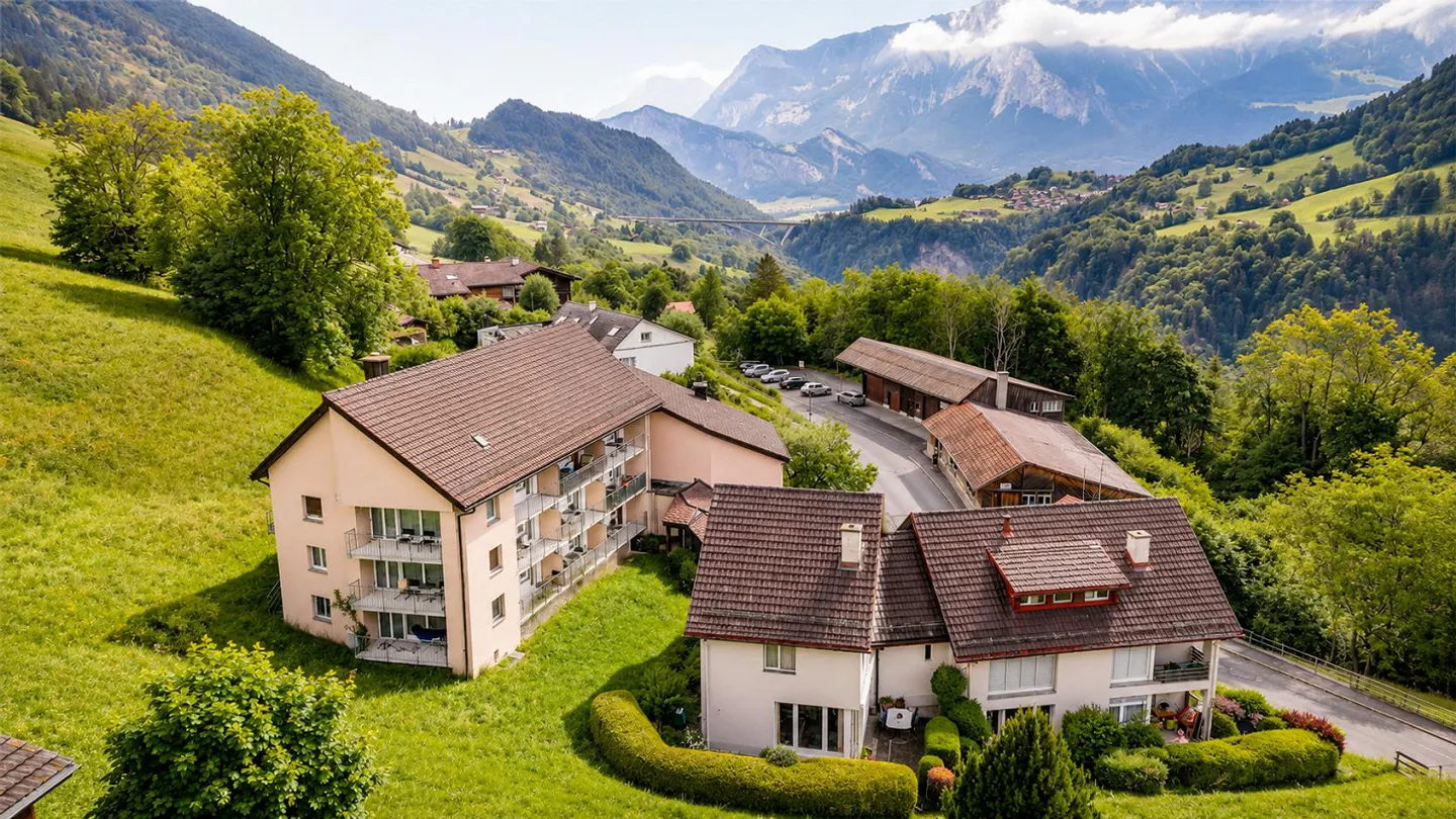 Propriété de rendement attrayante à Valens SG | 29 appartements + 2 maisons individuelles - Photo 2 sur 27