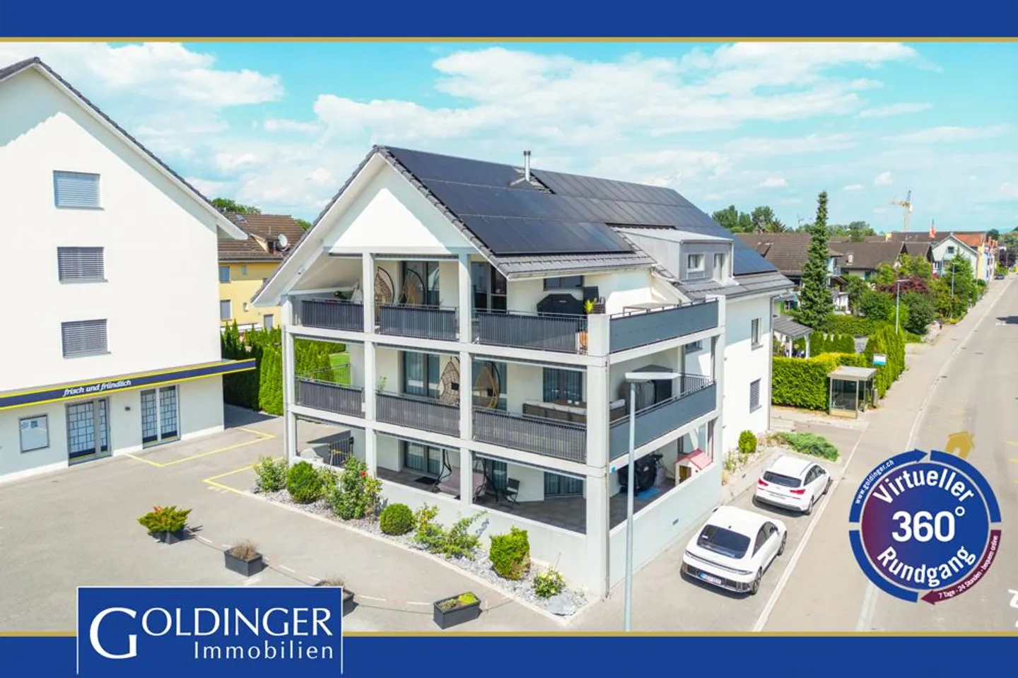 Hochwertiges Dreifamilienhaus mit grossem Garten - Foto 1 von 7