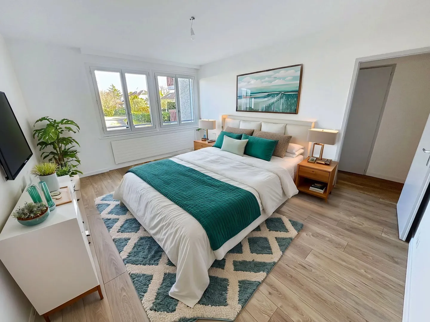 Bright Apartment with Balcony - Photo 12 of 14