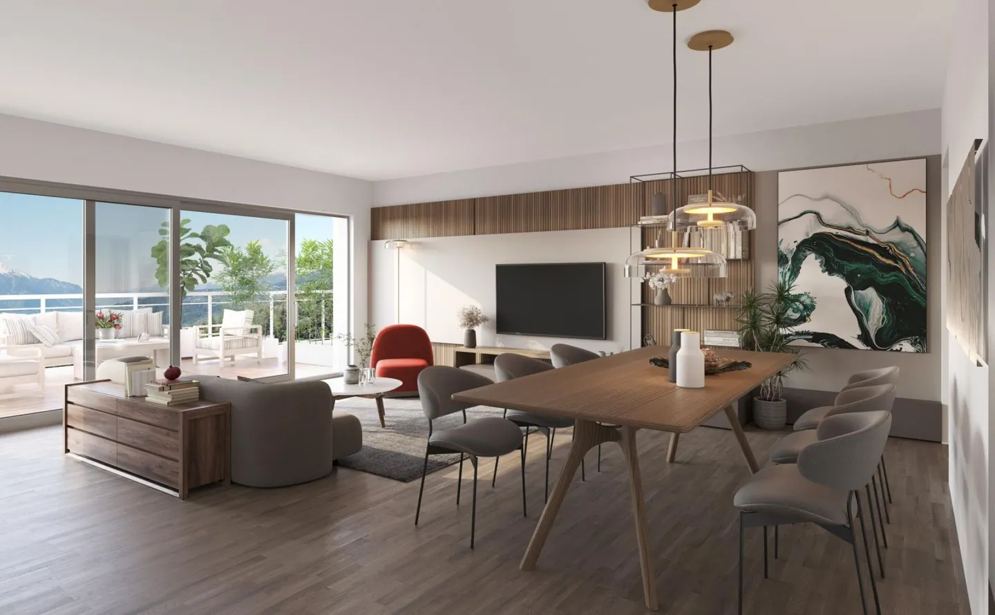 Appartamento 4.5 locali a Flanthey - Foto 3 di 6