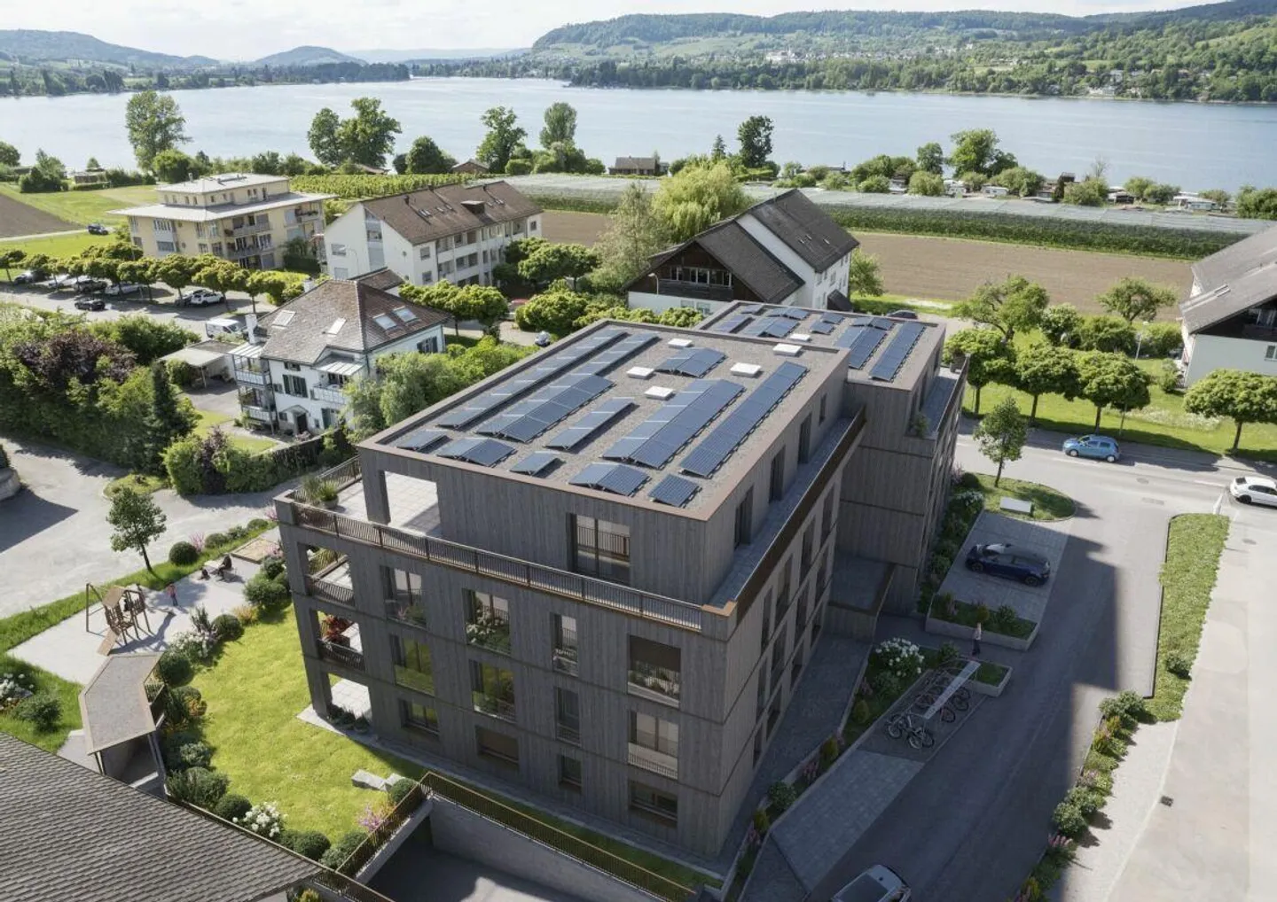 Appartamento al piano terra elegante di 3,5 locali con 117m2 di quota di terreno - Foto 4 di 9