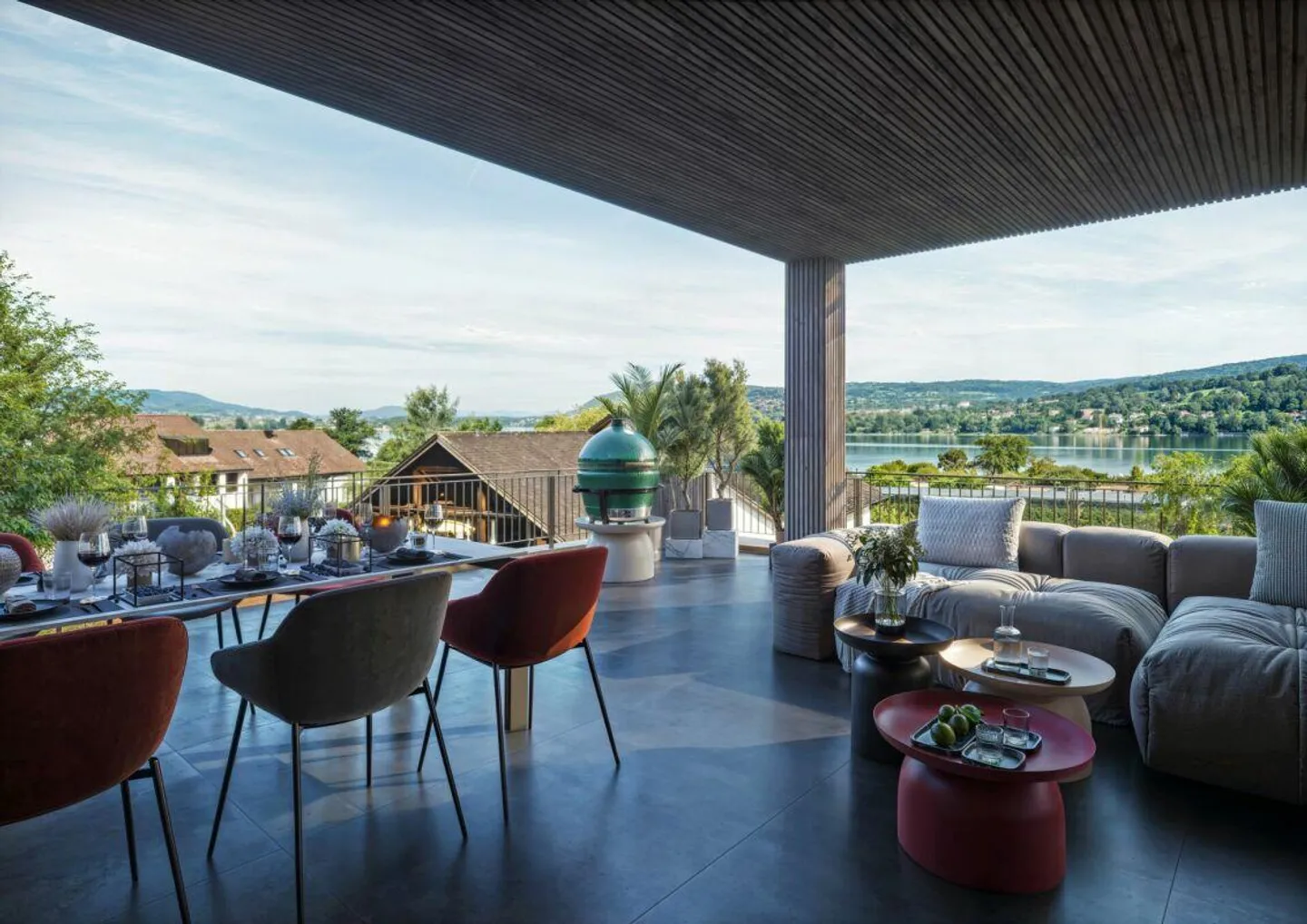 Appartamento al piano terra elegante di 3,5 locali con 117m2 di quota di terreno - Foto 9 di 9
