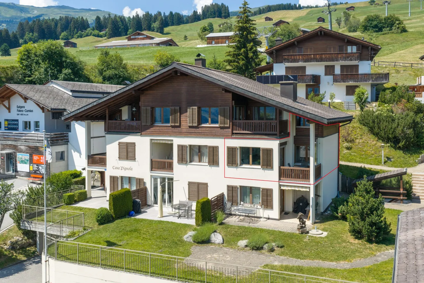 Appartamento di 3 stanze in vendita direttamente alla seggiovia di Falera - Foto 1 di 15