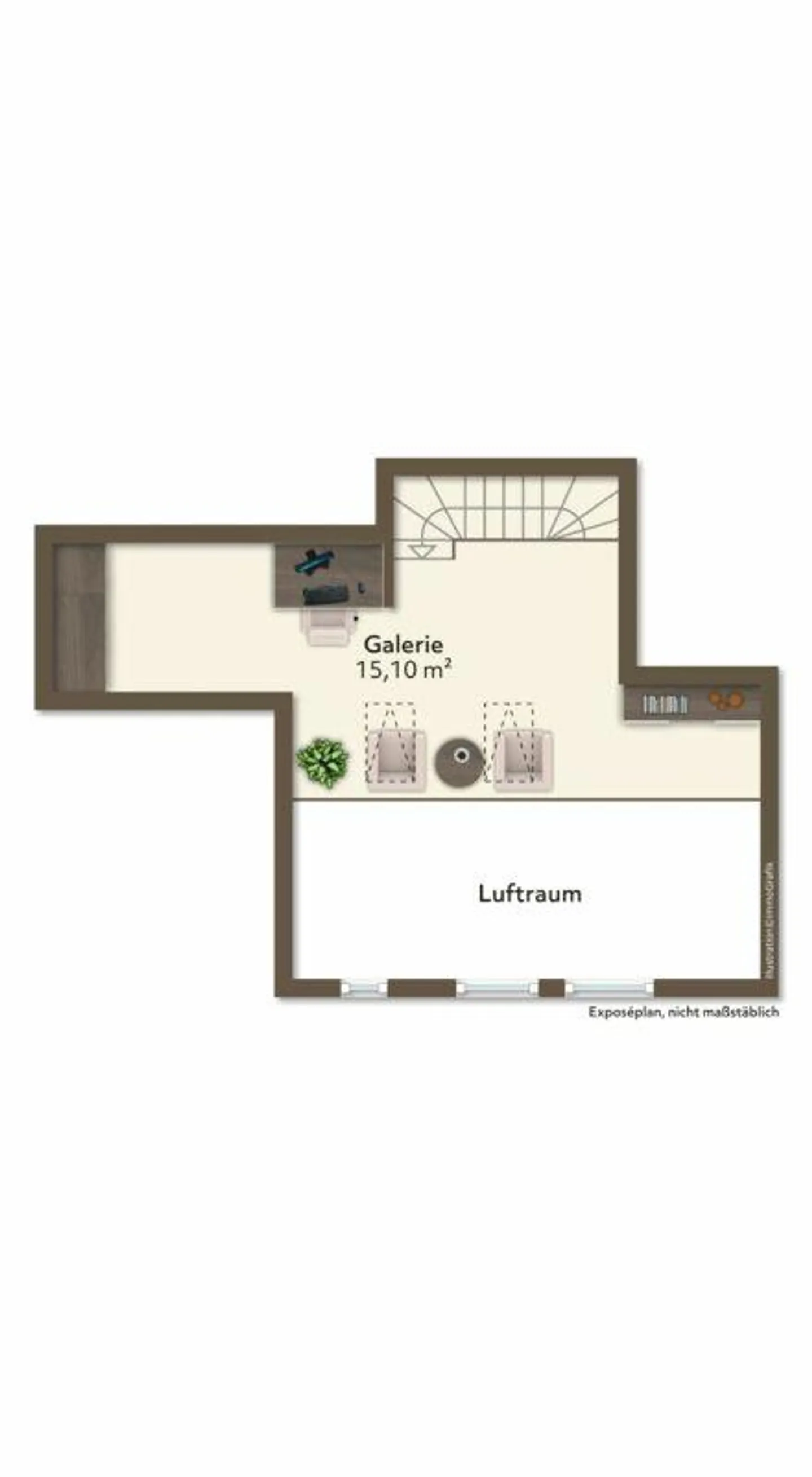Appartement 2½ pièces avec galerie - Photo 10 sur 10