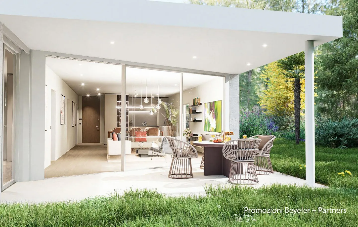 Appartamento 3.5 locali con giardino e pergola – Tranquillo e centrale ad Ascona - Foto 1 di 14