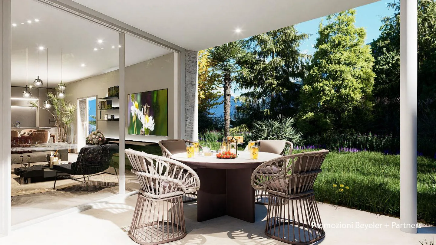 Appartamento 3.5 locali con giardino e pergola – Tranquillo e centrale ad Ascona - Foto 9 di 14