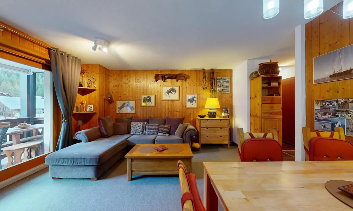 Pied-à-terre ideale di fronte alle montagne, accesso diretto alle piste - Foto 3 di 11