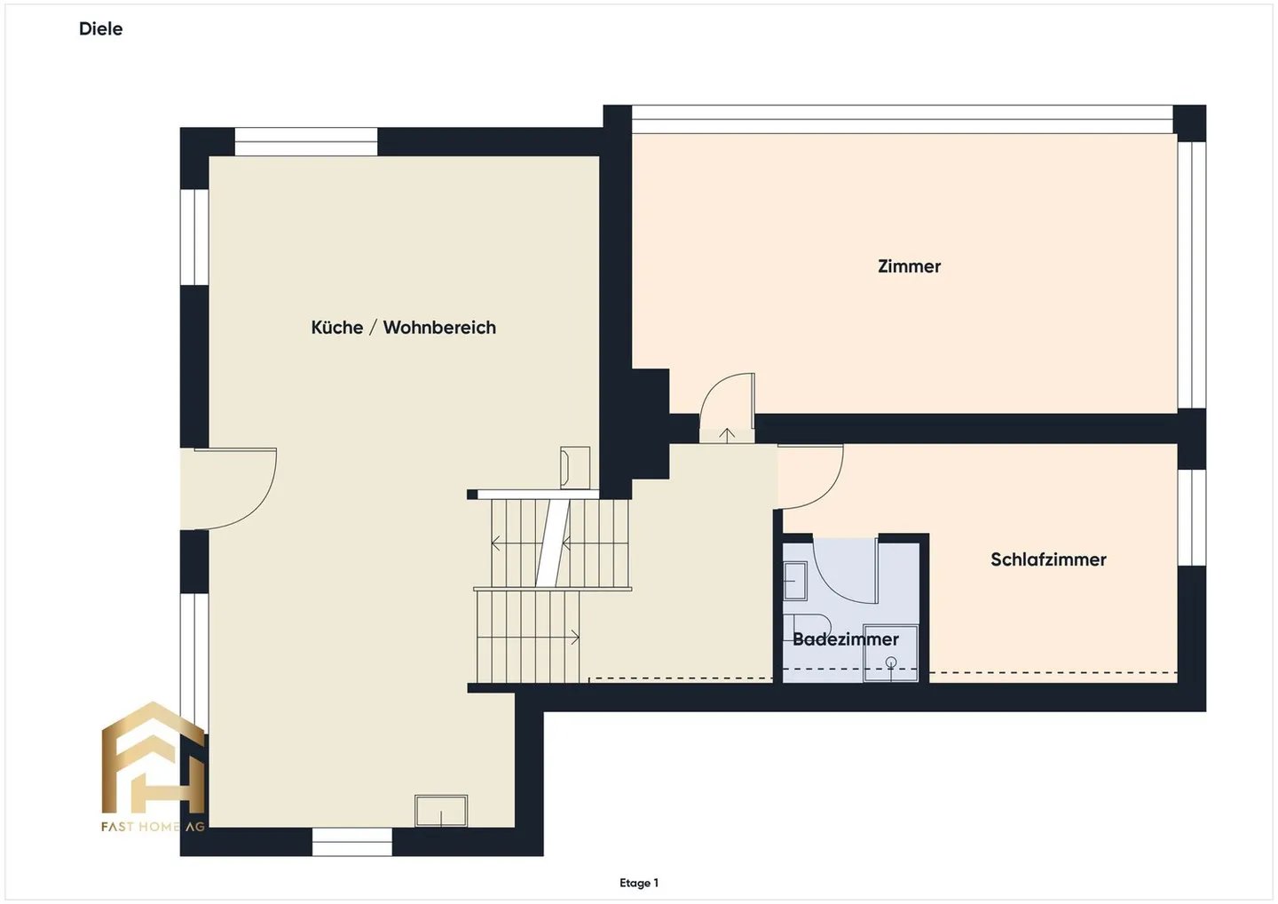 Einfamilienhaus mit viel Platz an ruhiger Lage in Pravidondaz - Photo 11 sur 13