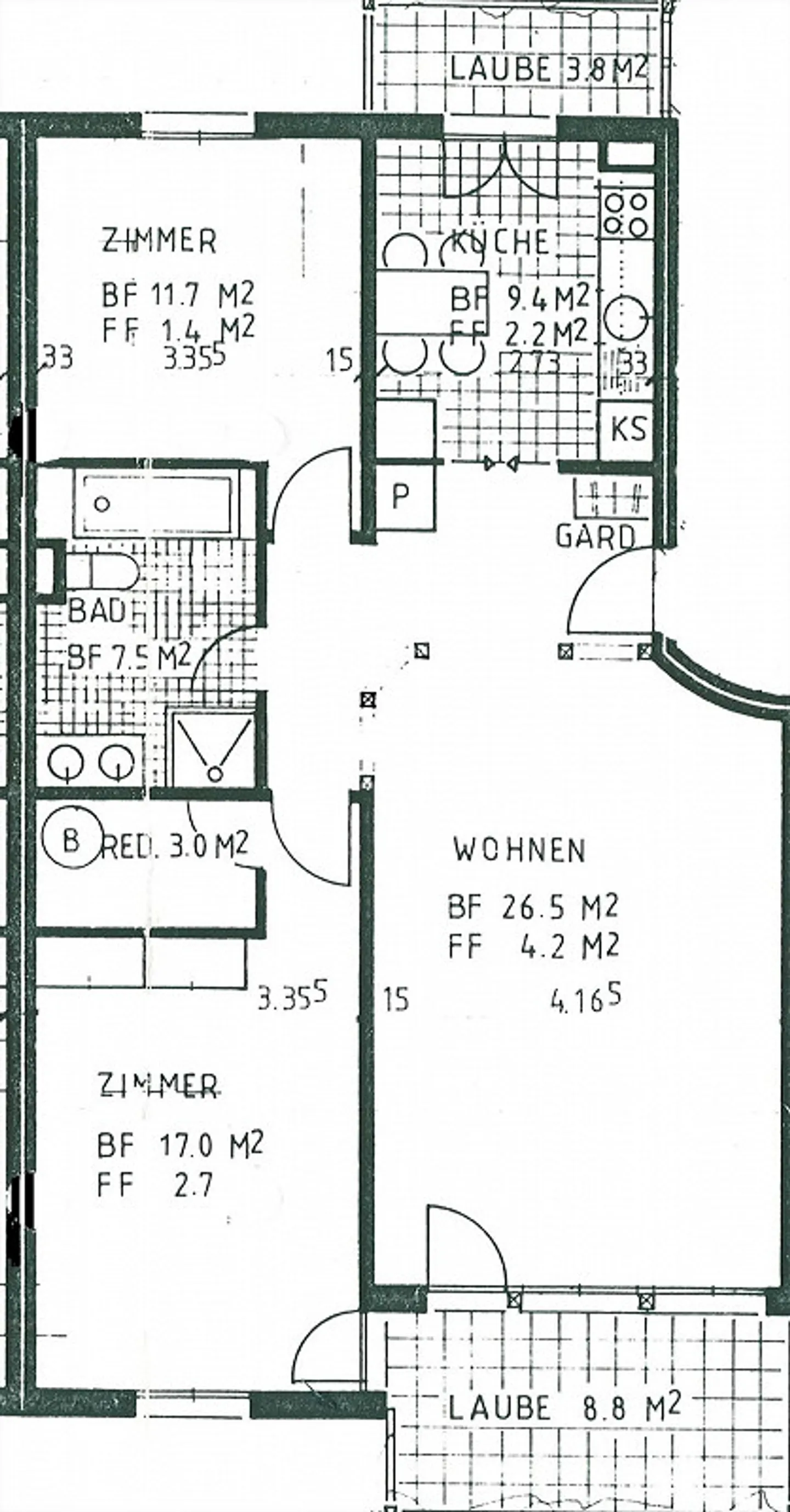 Heimelige Wohnung im alten Dorfkern - Foto 6 von 6
