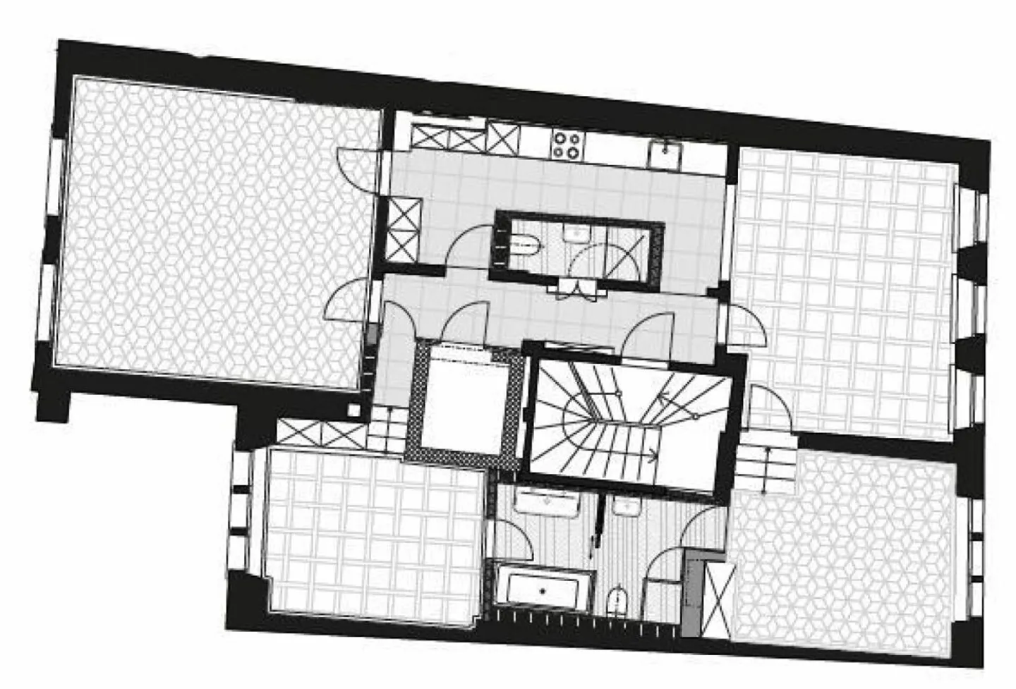 Appartamenti di lusso completamente attrezzati in un edificio storico nel centro città - Foto 18 di 21