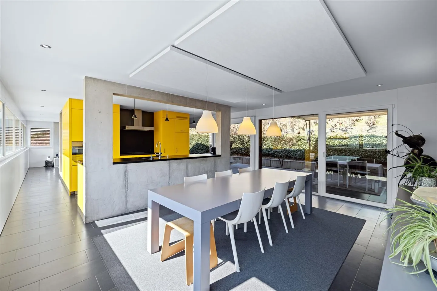 VILLA CONTEMPORANEA ELEVATA 7 CAMERE ½ DI 215 M2 NEL CUORE DEI VIGNETI A NOËS (SIERRE) - Foto 10 di 13