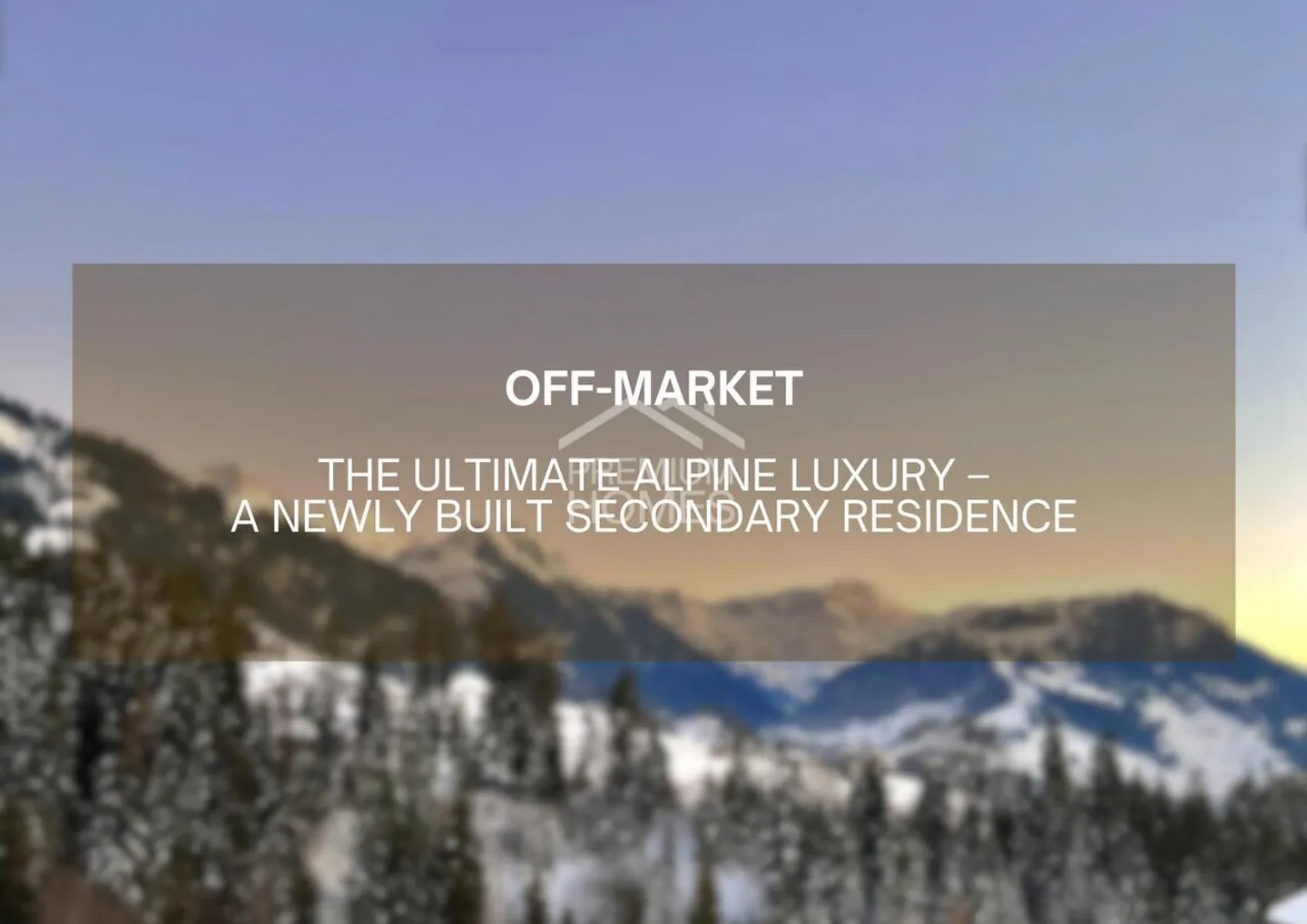 Exklusives Chalet in Saanenmöser - Foto 1 von 2