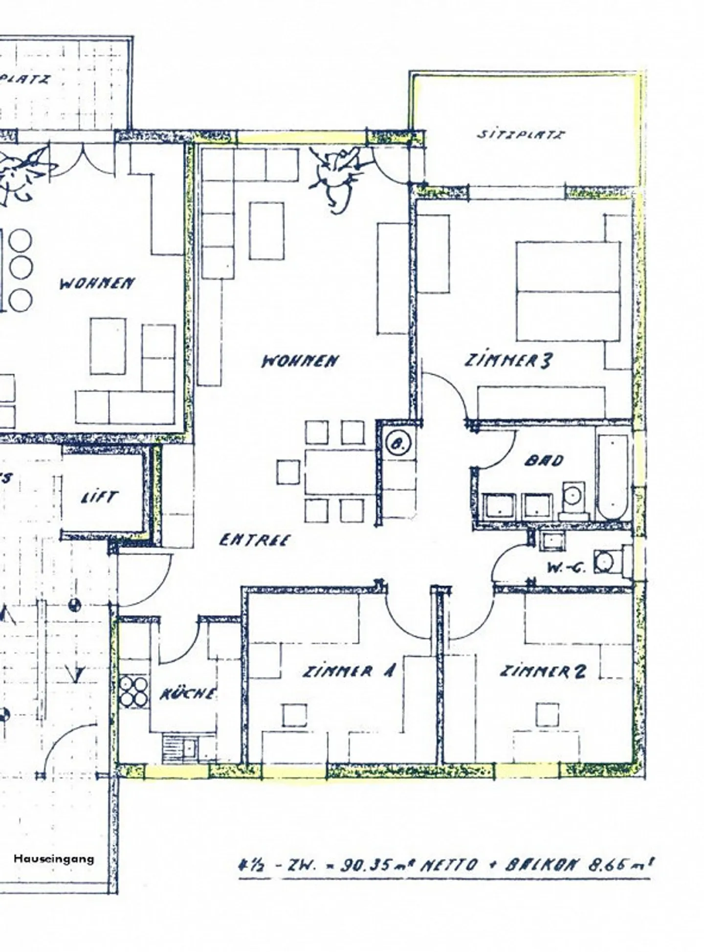 Appartamento tranquillo di 4,5 stanze al piano terra con patio - Foto 14 di 14