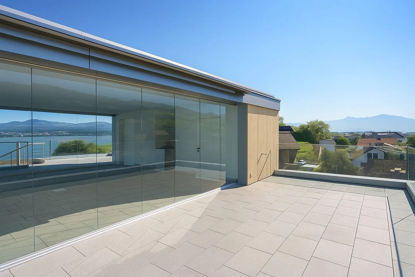 Modernes Reihenhaus mit Seeblick - Foto 14 von 15