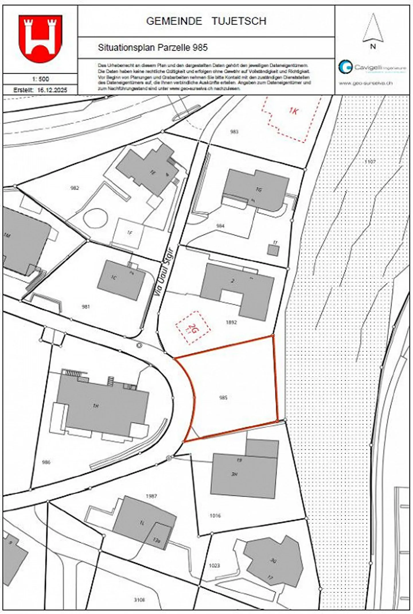 Building plot with free and sunny mountain view - Photo 6 of 6