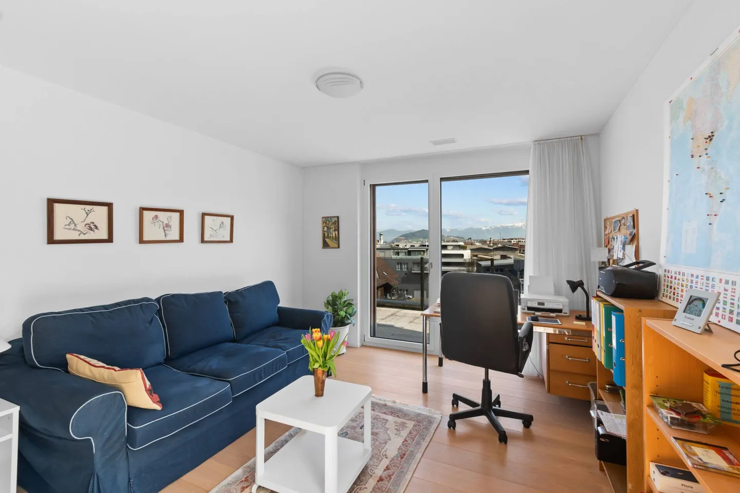 Moderno attico con fantastica vista lago e montagna - Foto 5 di 12