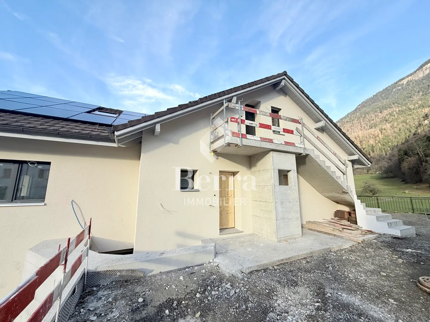 Dachgeschosswohnung in Châtel-sur-Bex, geliefert mit privatem Gemüsegarten - Foto 5 von 17