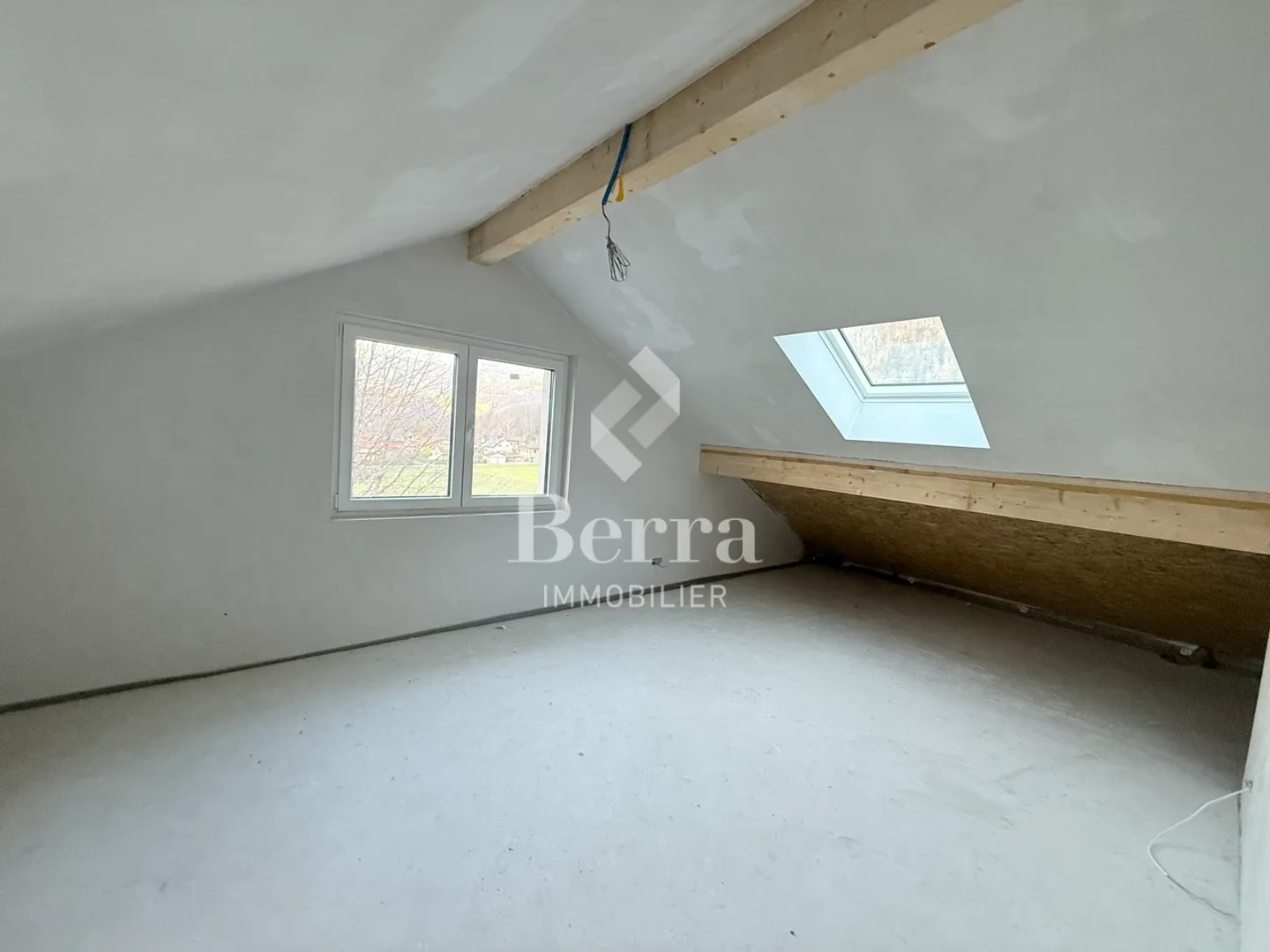 Dachgeschosswohnung in Châtel-sur-Bex, geliefert mit privatem Gemüsegarten - Foto 12 von 17