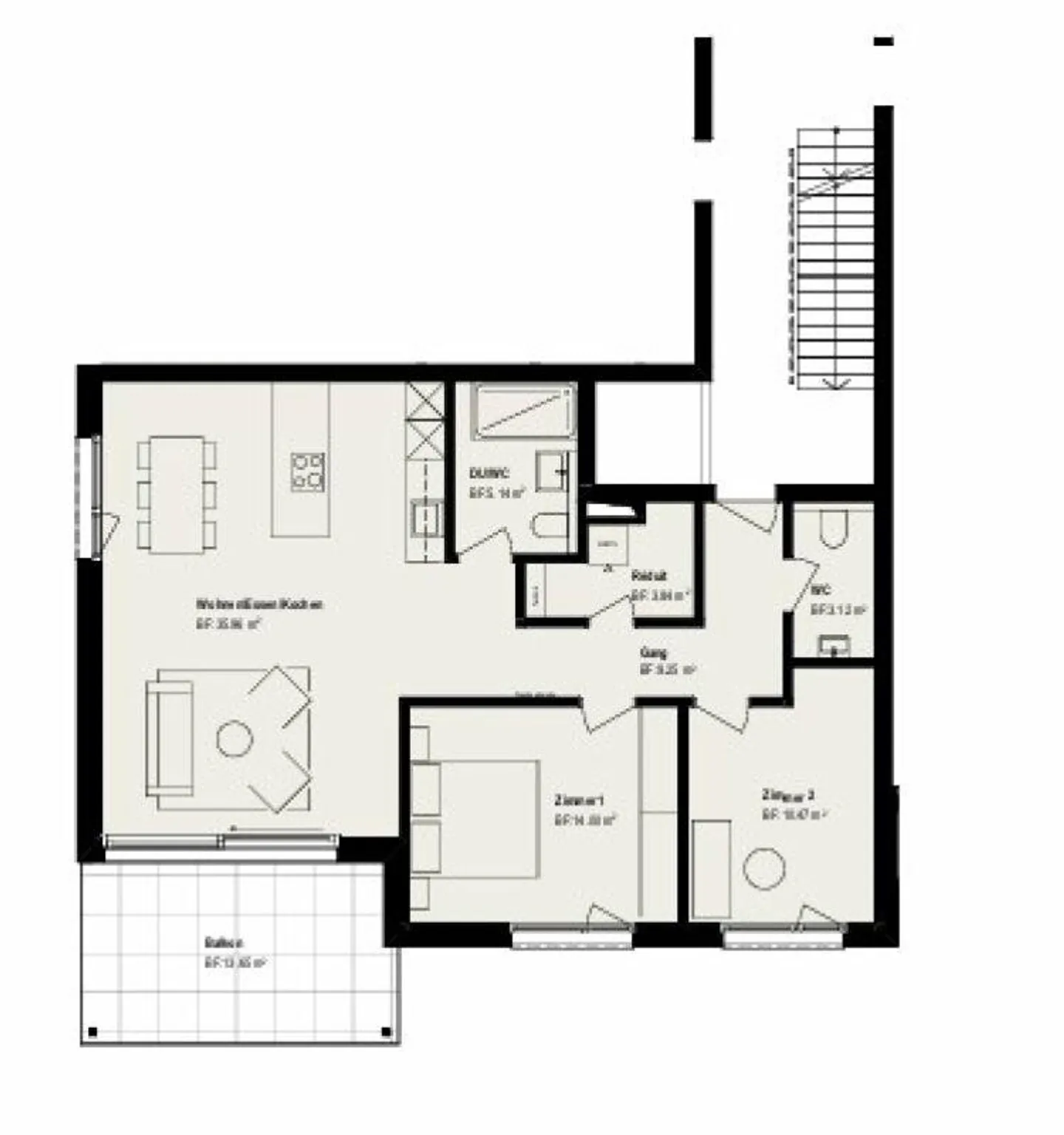 Kaisten / Nuovo appartamento 3.5 stanze C 1.1 - Foto 11 di 12