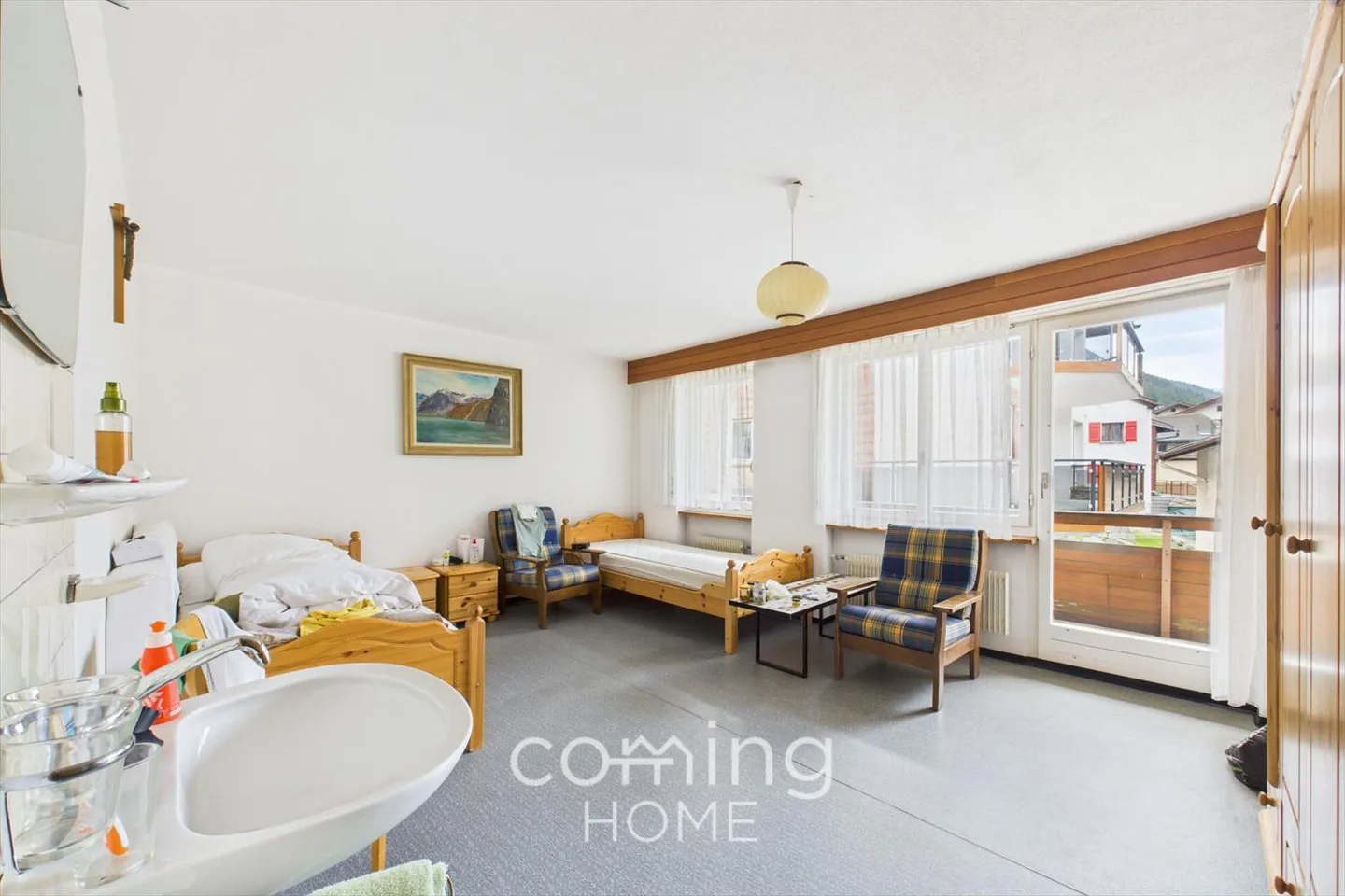 Charming 3.5-room apartment in Saas-Almagell, ideal as a holiday apartment - Photo 1 of 12