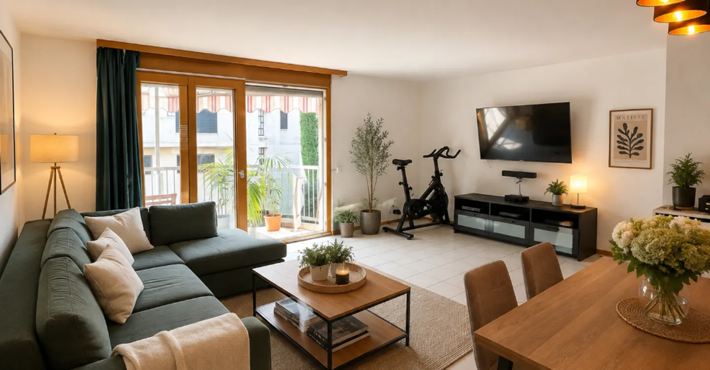 Elegant 4.5-room apartment in Lugano - strategic location ideal for families - Photo 1 of 8