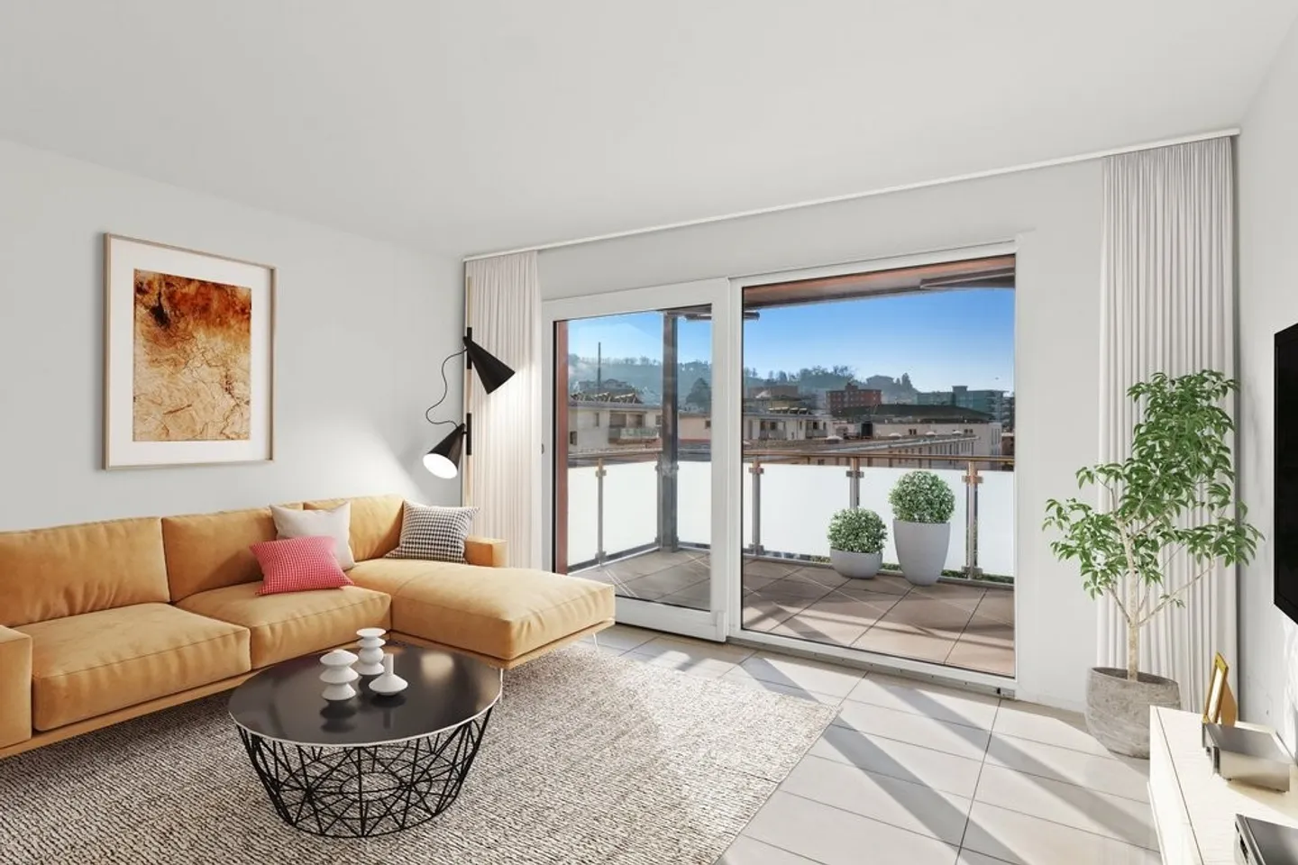 Helles Apartment in Mendrisio - Foto 3 von 11