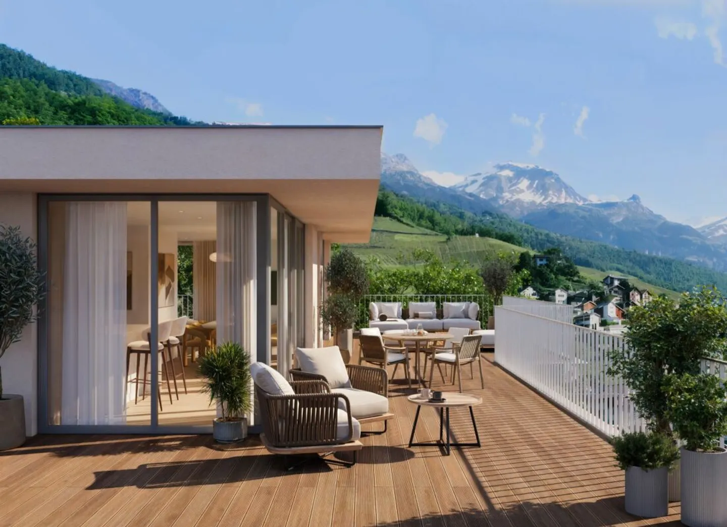 Nouvel Appartement avec Vue sur Montagne - Photo 3 sur 17