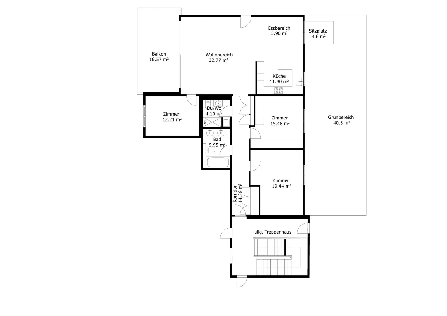 Exklusive 4.5 Zimmer-Wohnung - Foto 14 von 14