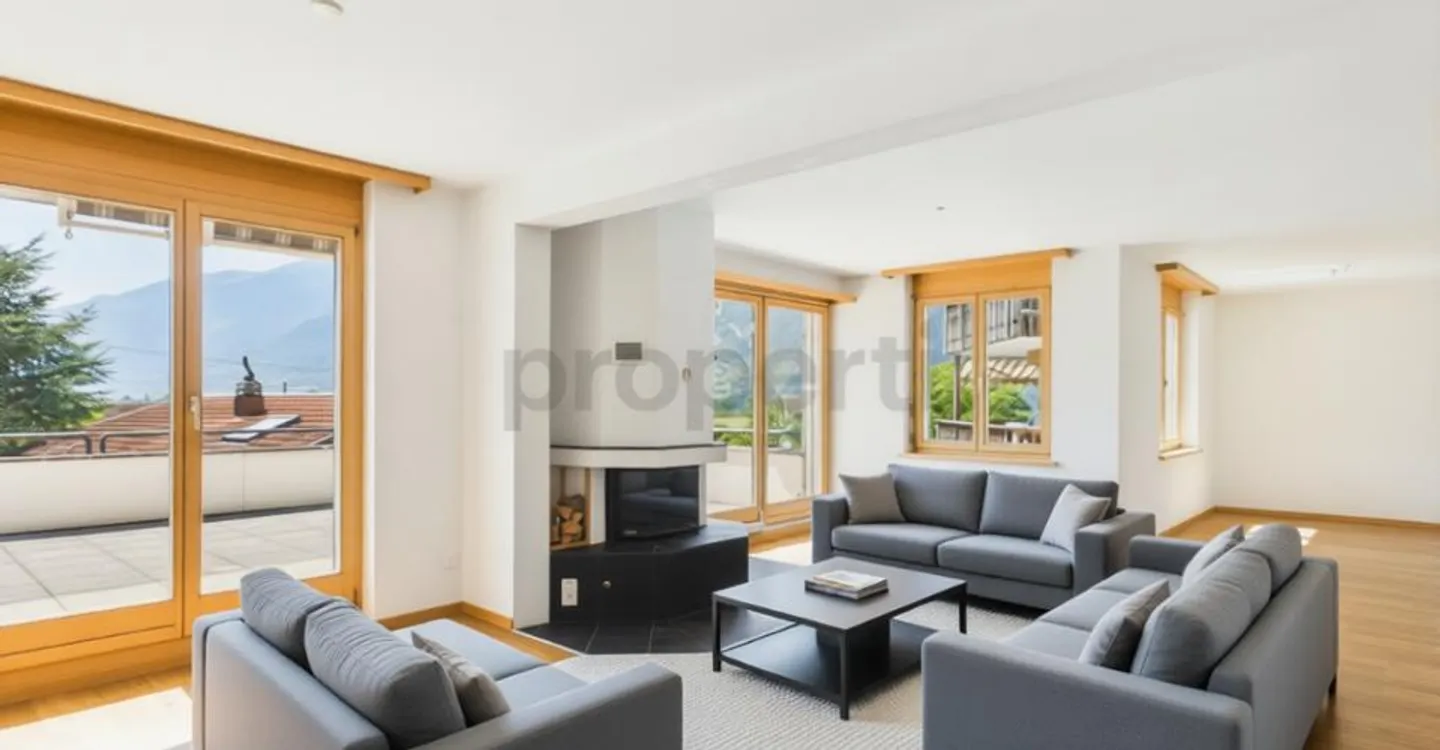 Gemütliches Wohnen mit sonniger Terrasse und wunderbarer Aussicht - Photo 1 of 12