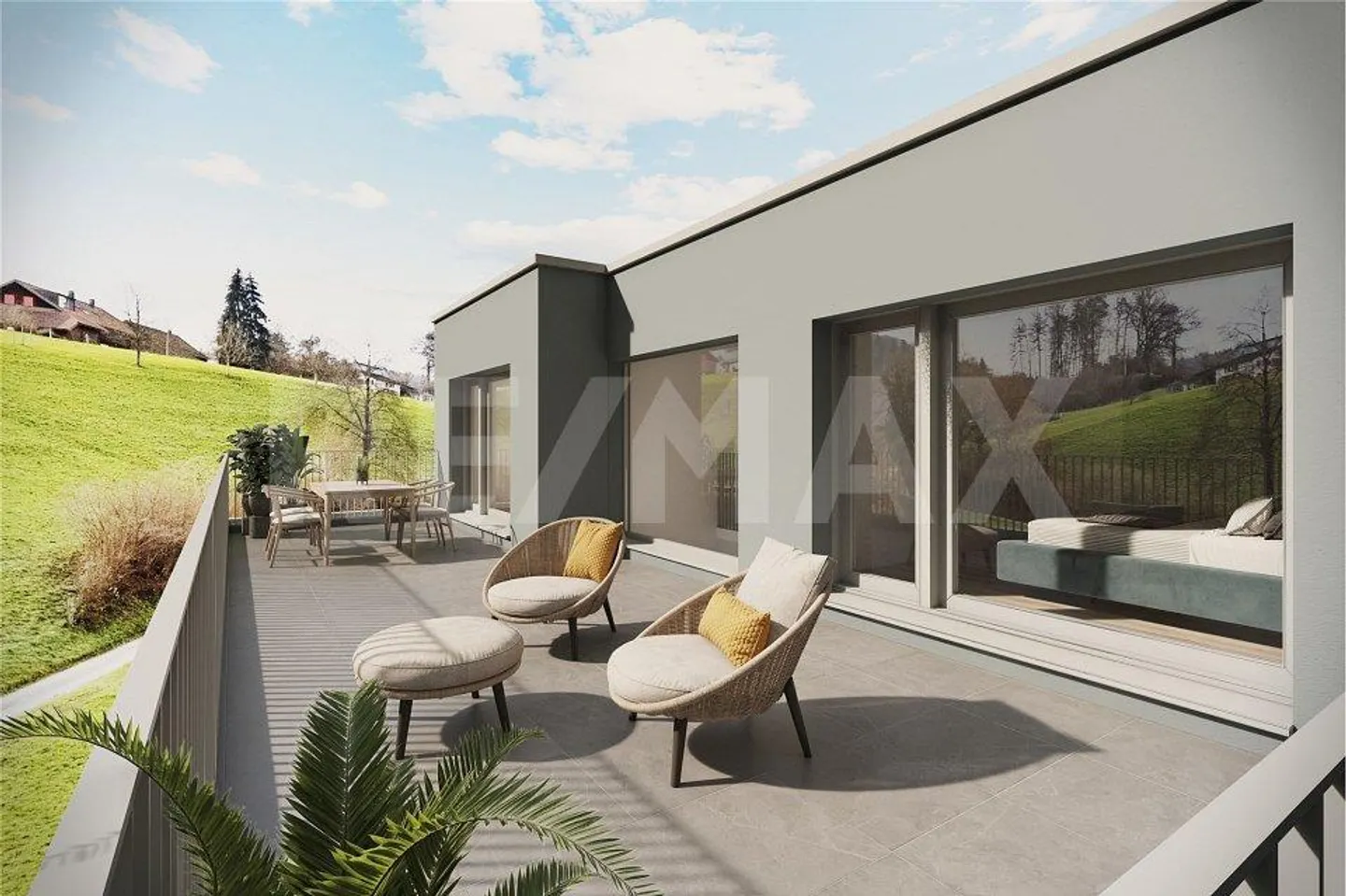 High-Quality Single-Family Homes: with a View into the Green, Terrace and... - Photo 11 of 12