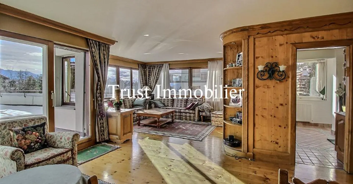 Zentrales Apartment in Crans-Montana - Foto 1 von 12