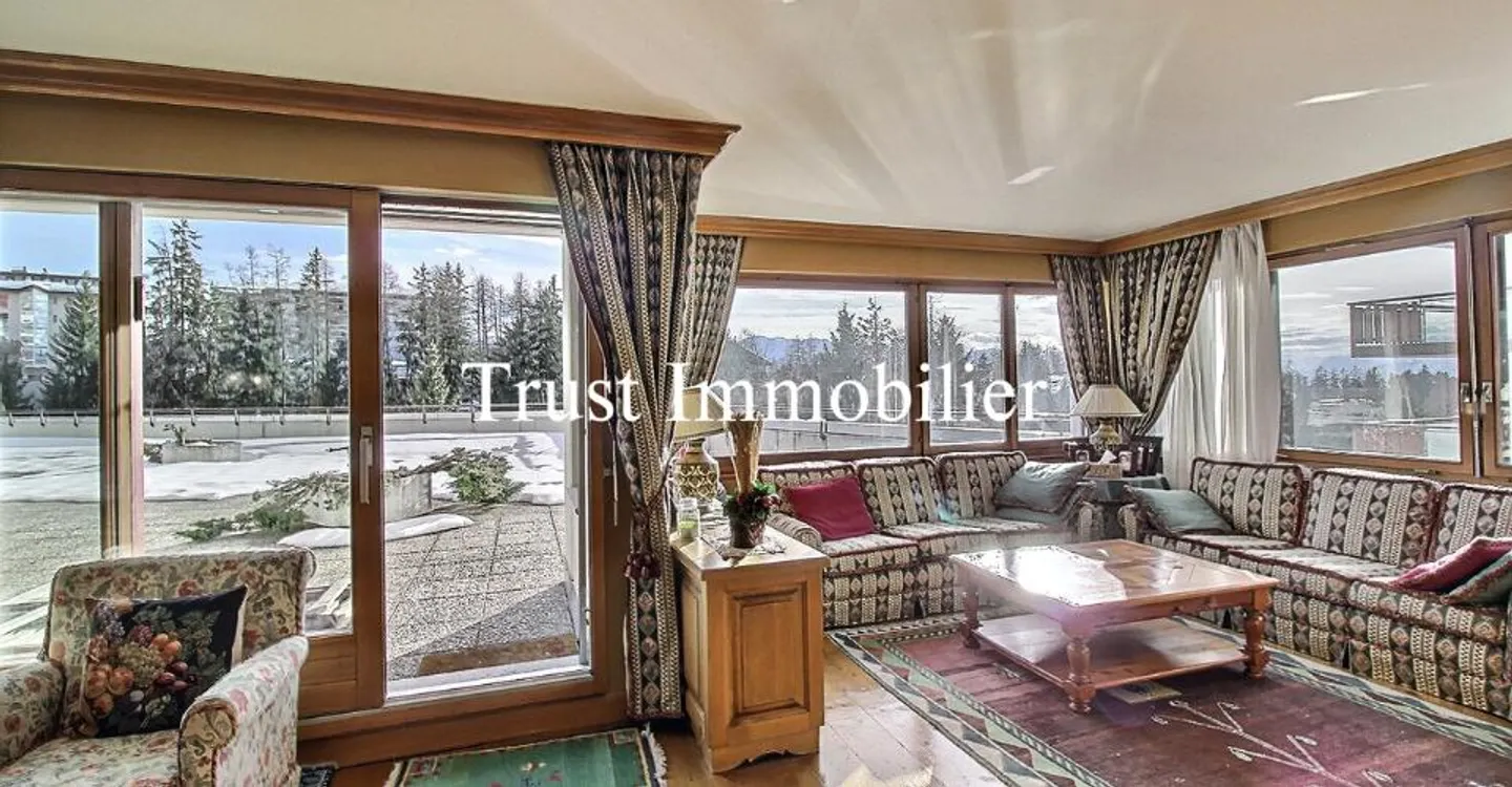 Zentrales Apartment in Crans-Montana - Foto 2 von 12