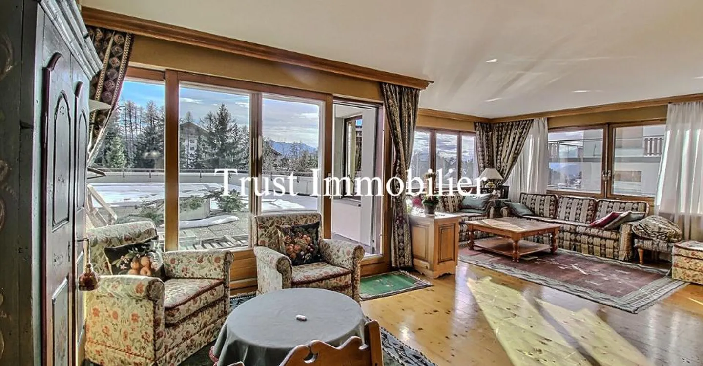 Zentrales Apartment in Crans-Montana - Foto 5 von 12