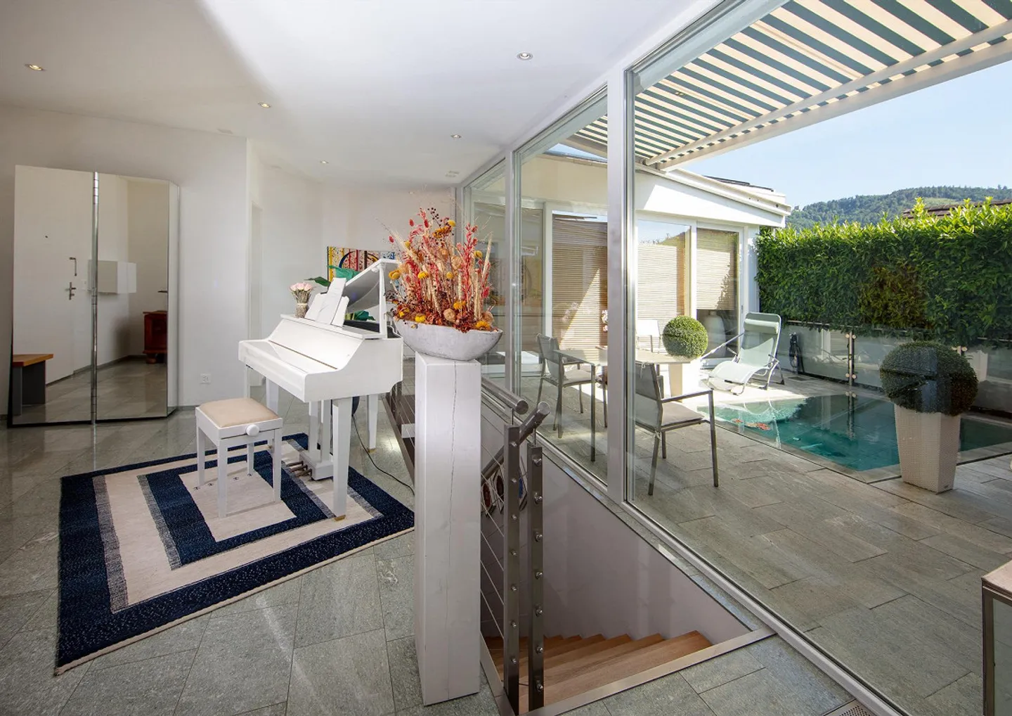 Atrium House with Pool - Photo 2 of 23