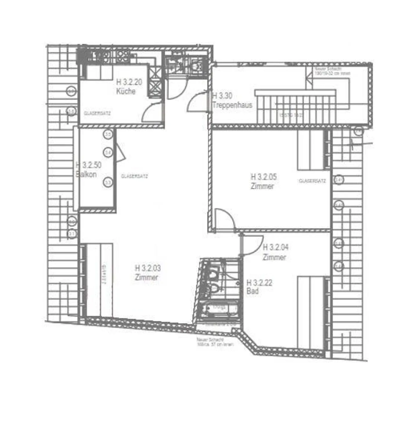 3.5-ROOM APARTMENT IN A CENTRAL LOCATION IN AESCH - Photo 7 of 7