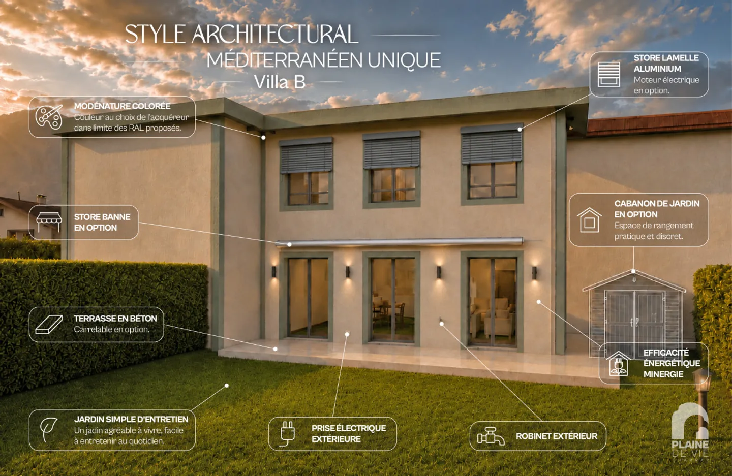 NEW - Beautiful family villa with 4.5 rooms - 111 m2 - lot B - Photo 1 of 11