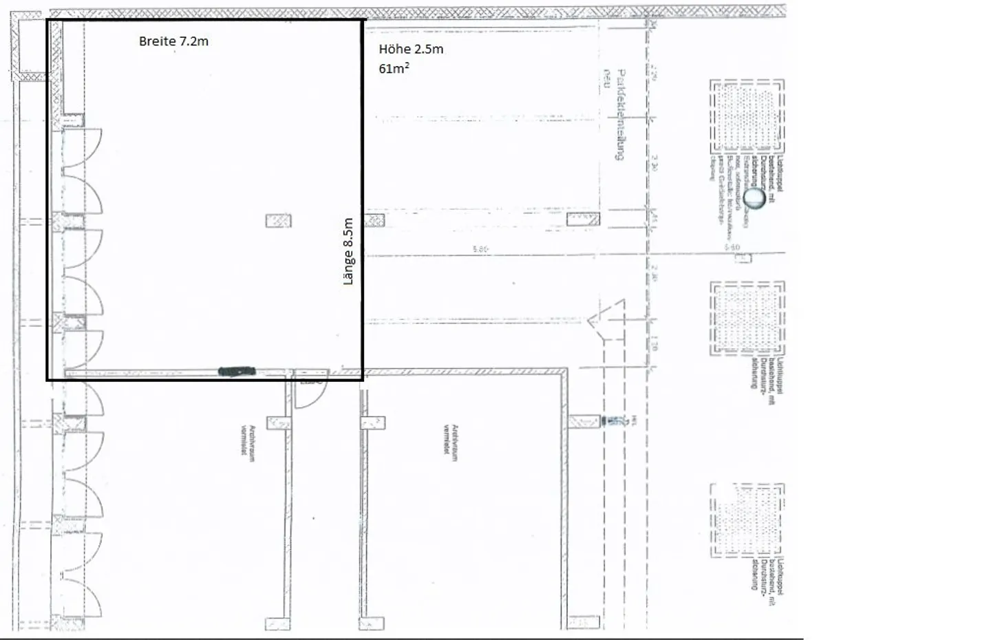 Spazioso spazio di stoccaggio - Foto 2 di 3