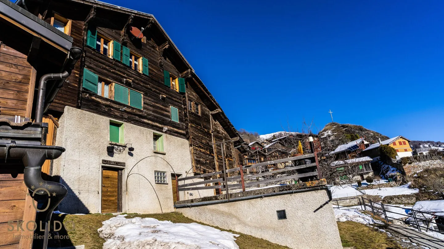 Walliser Haus an sonniger Lage mit Panorama - Foto 21 von 39
